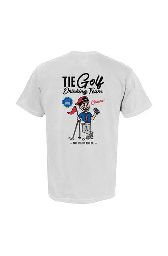 Tie Golf Drinking Team T-Shirt